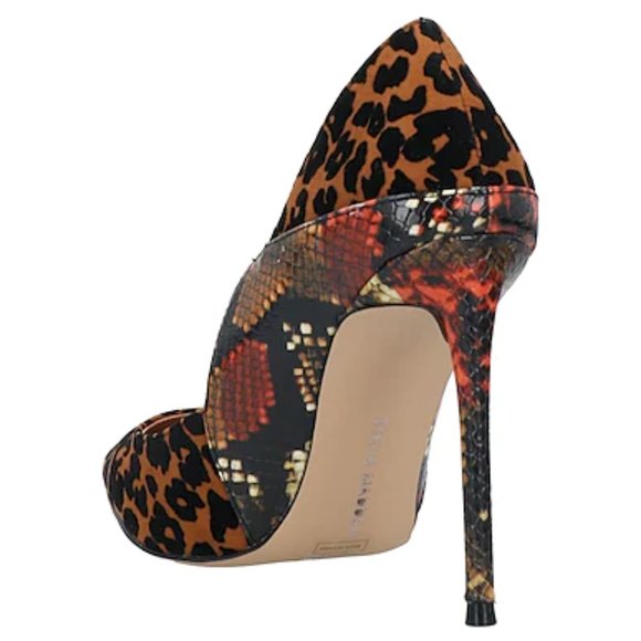 NIB!! STEVE MADDEN Mixed Animal & Snake Print Pump 9 or 8.5M - Picture 4 of 4